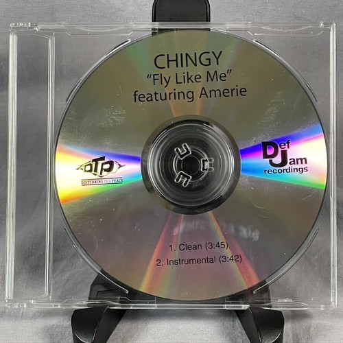 Chingy Fly Like Me featuring Amerie Promo CDr Single Clean Instrumental 2009 - Imagen 2 de 4
