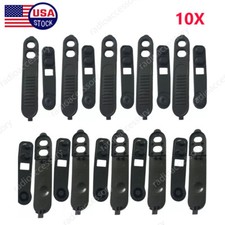 10 PTT Unit Cover and 10 Rubber Button For Motorola CP200 CP040 EP450 Radio