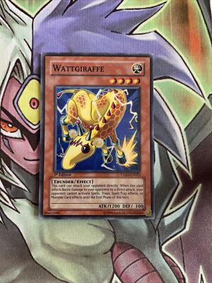 TSHD-DE025 Wattgiraffe Super Rare 1. Auflage NM Yugioh Karte
