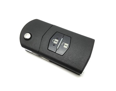 2Tasten Klappschlüssel Gehäuse für MAZDA 2 3 5 6 BT50 CX-5 CX-7 CX-9 RX8  