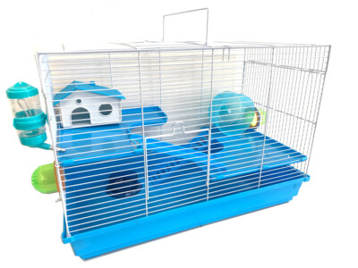 3-Tiers Large Dwarf Hamster Expandable & Customizable Habitat House Critter Cage