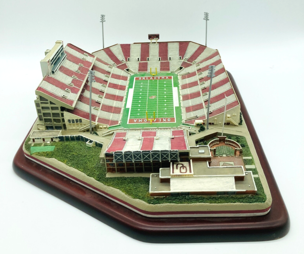 Danbury Mint Oklahoma Memorial Stadium Sooners College Football