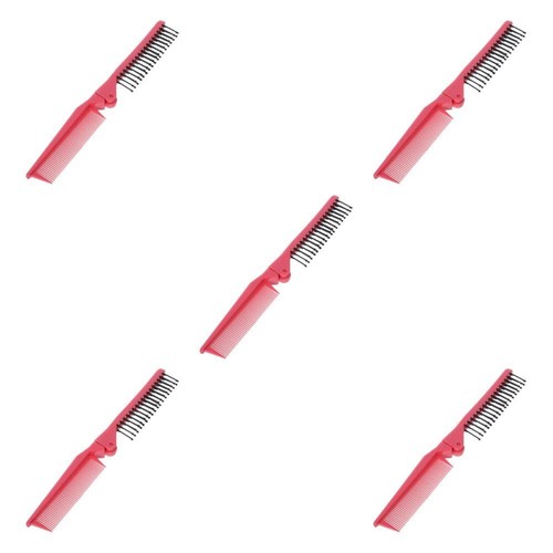 5 Pack Reisenklappkamm Kind Mann Im Taschenformat Tragbarer Haarkamm - Bild 11 von 12