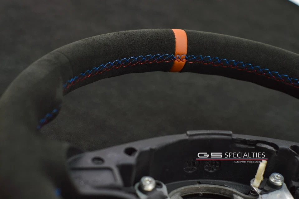 Руль BMW E39 M5 E46 M3 MTechnic черный алькантара/замша - Изображение 4 из 4