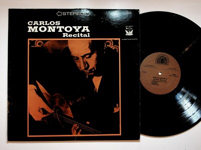 Carlos Montoya Guitar Recital Vinyl LP Record