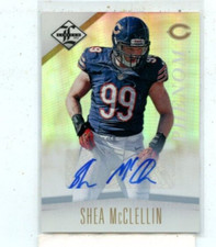 SHEA MCCLELLIN 2012 PANINI LIMITED FOOTBALL PHENOM ROOKIE AUTO #D /25