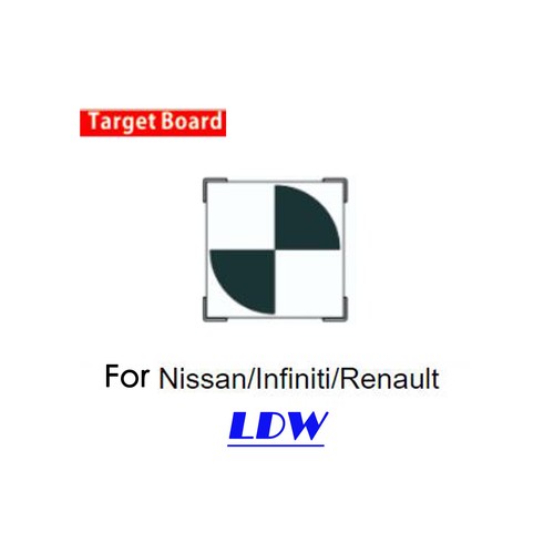 ADAS Calibration Static Camera Aiming Target LDW For Nissan/Infiniti/Renault - Picture 4 of 5