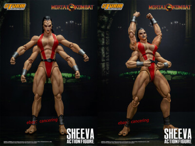 Storm Collectibles モータルコンバット シーヴ Sheeva SHEEVA Mortal Kombat Action Figure Storm Collectibles | eBay