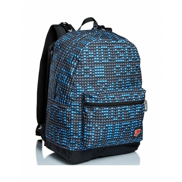 Zaino Seven TThe Double Ledwall Blu 201002079-519 | Acquisti Online su eBay