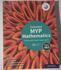 Extended MYP Mathematics Years 4&5 textbook