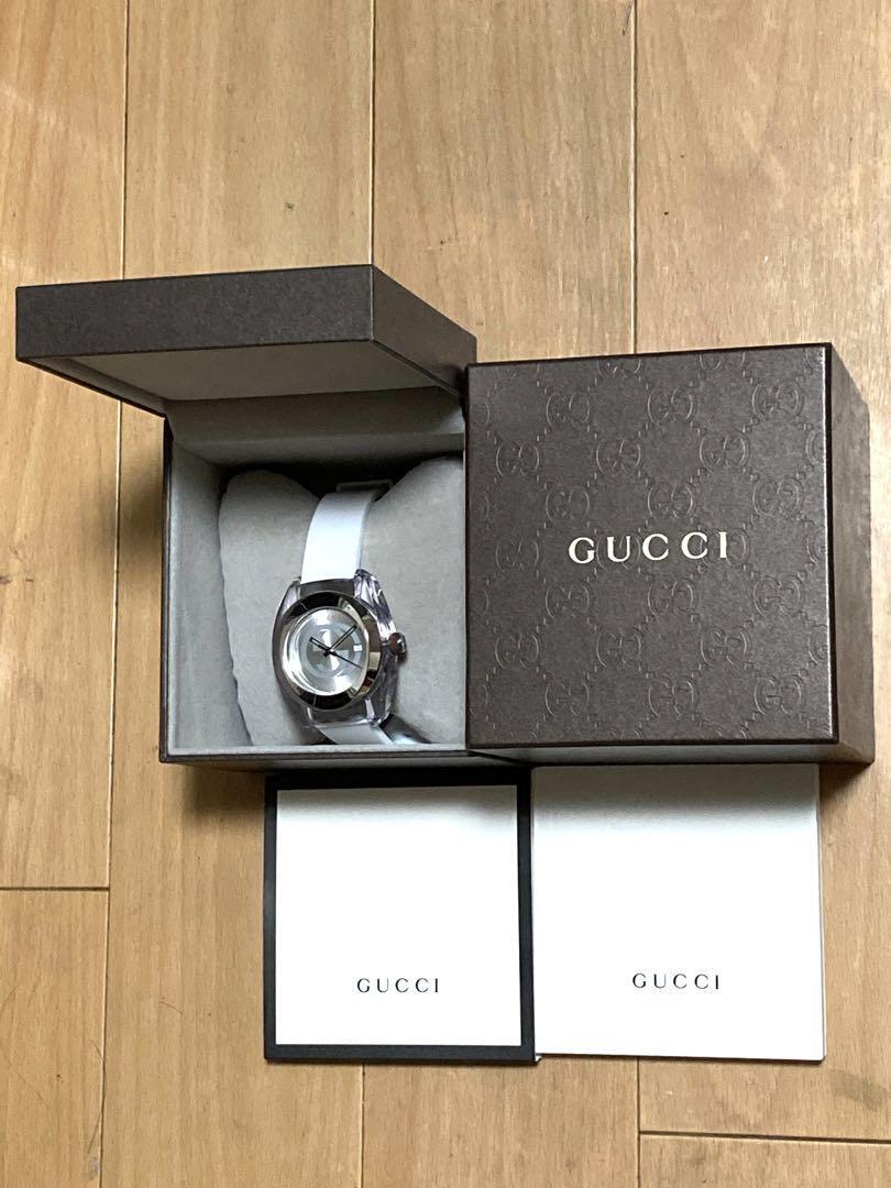 Auth GUCCI SYNC battery & belt new men's watch From Japan | eBay