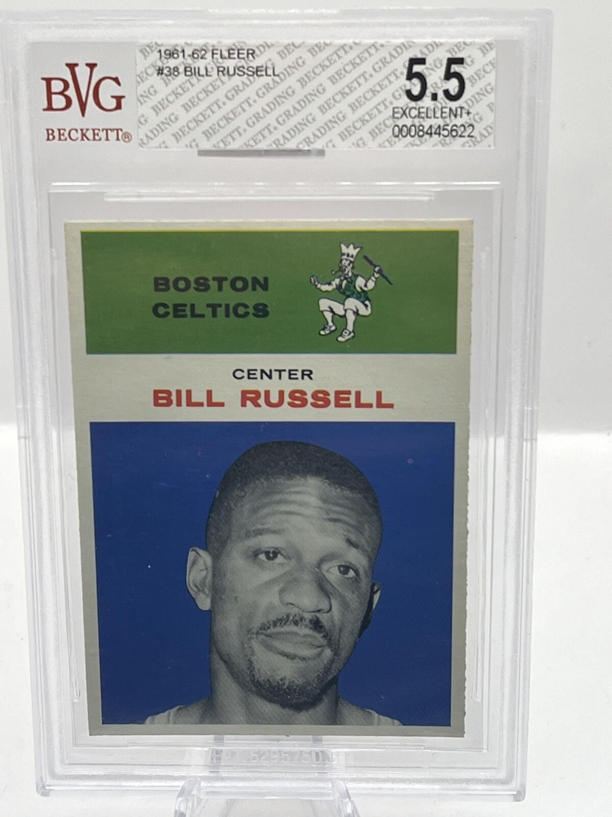 196162 Fleer 38 Bill Russell Boston Celtics BVG 5.5 eBay