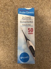 Genuine iProven Disposable Probe Covers for Digital Thermometer, 50 Count PC-111