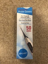 Genuine iProven Disposable Probe Covers for Digital Thermometer, 50 Count PC-111