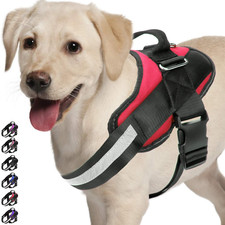 Hundegeschirr, Brustgeschirr ,Anti-Zug verstellbar Hundegeschirr, S,M,L,XL,XXL