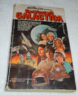 Stan Lee Presents Battlestar Galactica 1978 Marvel Comics Color ...