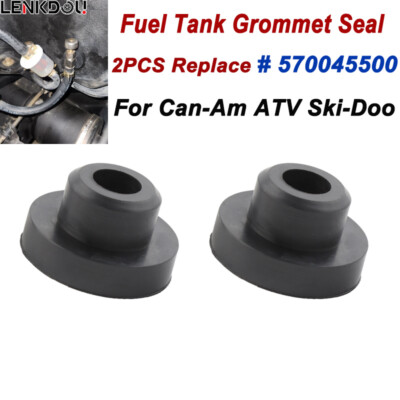 2PCS Fuel Tank Grommet Seal Replace 570045500 For 1999-08 Can-Am