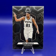 2023-24 Panini Mosaic Basketball Tim Duncan NBA Greats #291 San Antonio Spurs