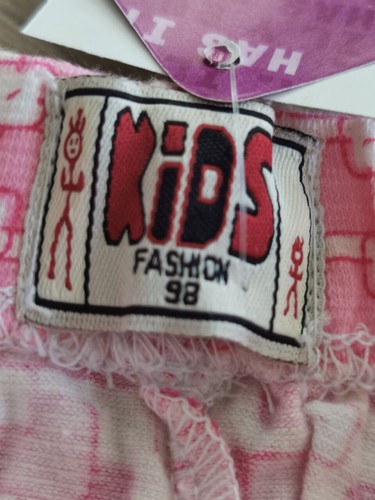 Mädchen Shorts, kurze Hose Gr. 98 Kids Fashion Neu Sommer Rosa-rot Radler - Bild 3 von 4