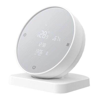 WiFi Temperature & Humidity Sensor, Tuya Hygrometer - with LCD Dis9019-