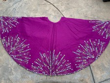 Kim Seybert - Plum Beaded Holiday Christmas Tree skirt- “Cosmic”- Stunning Rare