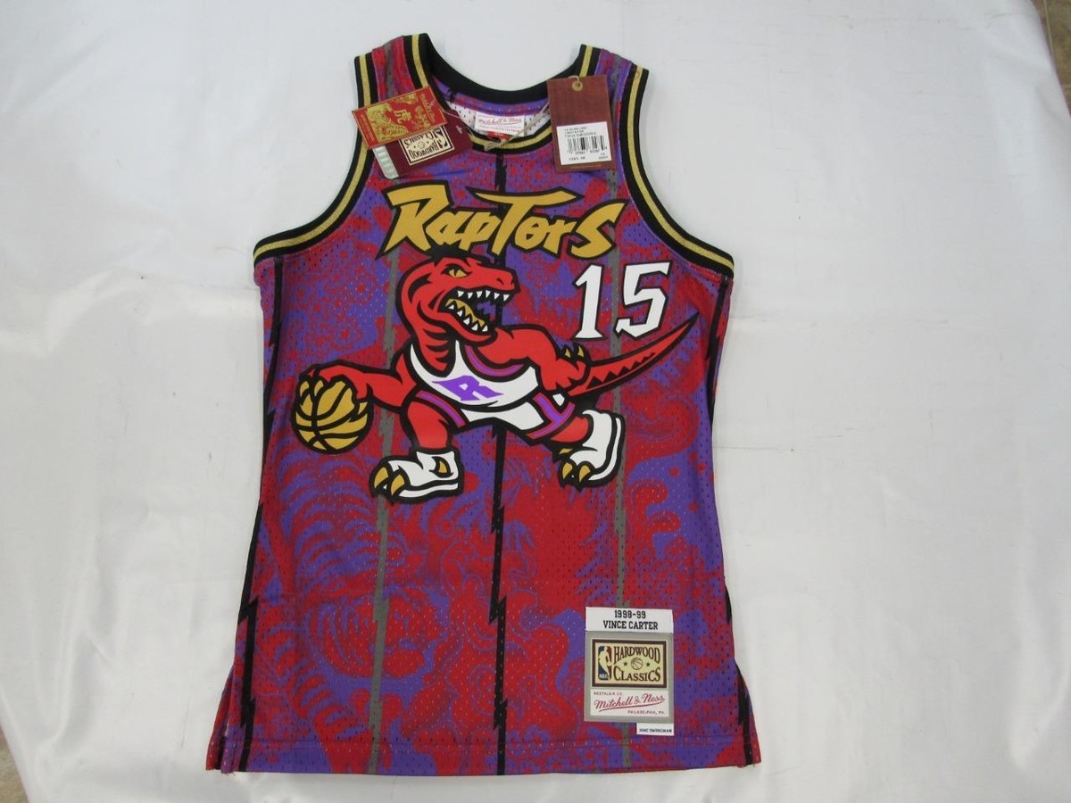 New 1998-99 Vince Carter #15 Raptors Mens Mitchell & Ness