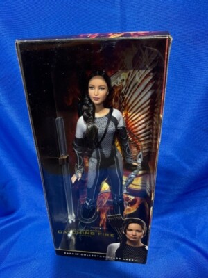 Barbie Black Label Collector Hunger Games Catching Fire Katniss 2013 Mattel NRFB