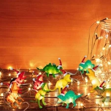 LED Dino String Lights - Perfect for Holiday Decor, Kids' Parties