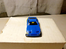 NEW TYCO MATTEL TCR WIDE PAN CHASSIC '93 NISSAN 300-ZX IN BLUE/YELLOW NEW