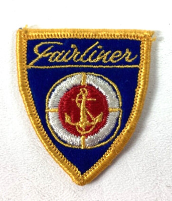 Fairliner Western Boat Building Company Patch Vintage | eBay