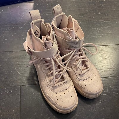 Nike SF Air Force 1 Mid GS Size 36 Silt Red Dust AJ0424 600 Womens