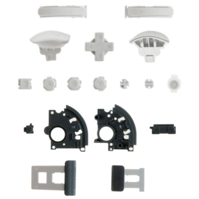 Cosmetic Button Set for Nintendo Switch Lite White Replacement Parts Repair