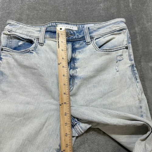 Eunina Tobi Jeans Super High Rise Mom crop Ankle Distressed Womens 11 (30x26) - Picture 6 of 12