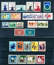 N63 Netherlands    All stamps 1963 in complete sets  Very Fine MNH