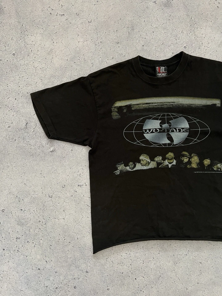 Camiseta recortada vintage Wu-Tang Forever 1997 RARA Foto 2 de 4