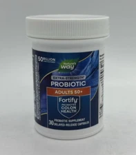 Fortify 50+ Probiotics ~ 30 Caps ~  Exp 05/26 ~ NEW ~ FAST SHIPPING
