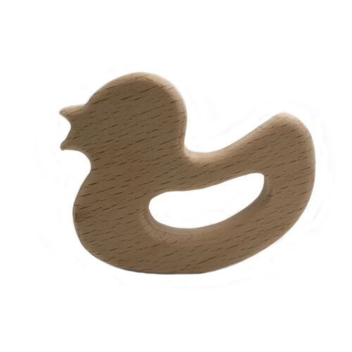 Natural Beech Wood Animals Teething Beads Baby DIY Chew Teether Jewelry Making - Picture 44 of 64