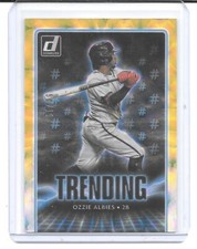2021 Donruss Baseball Trending Gold Parallel #TR4 Ozzie Albies/99