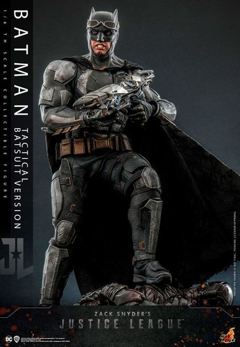 1:6 Hot Toys Zack Snyder`s Justice League Figura Batman Tactical Batsuit Version - Imagen 3 de 7