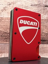 Logo Ducati -Portafoglio Personalizzato Incisione Laser - OTTIMO PORTAFOGLIO REGALO