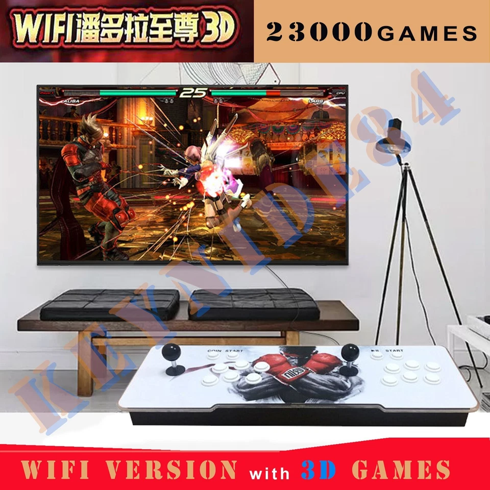 Pandora Box Arcade Classics Console 23000 Games 3D WiFi Retro Fighting Games