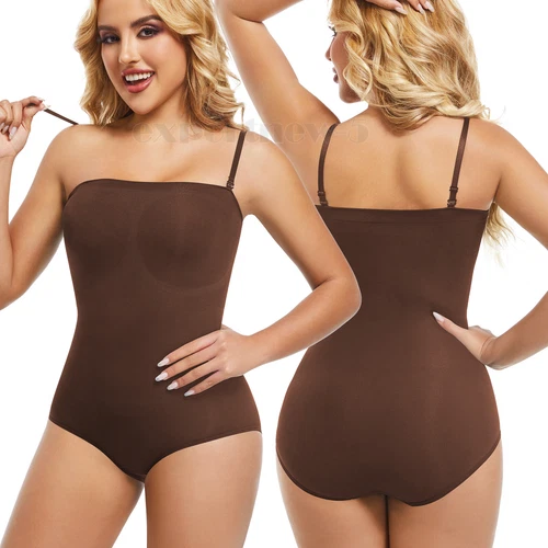 Bauchkontrolle Bodysuit Slip Sculpting Shaper Tank Top Bodys Snatched Waist - Bild 64 von 66