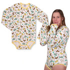 Rearz Safari Adult Long Sleeve Bodysuit 