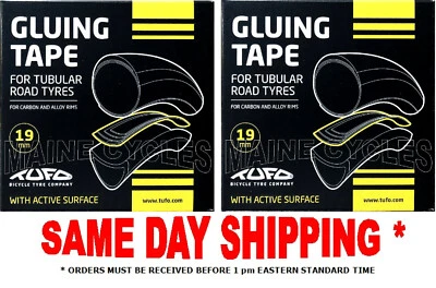 Tufo gluing tape / new 19mm road tubular gluing tape 2 rolls per order