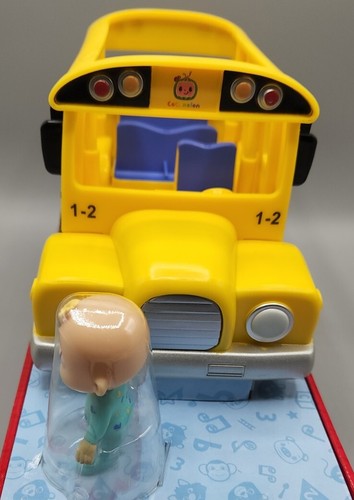 Cocomelon Musical Yellow School Bus and JJ Figure Brand New - Picture 4 of 5