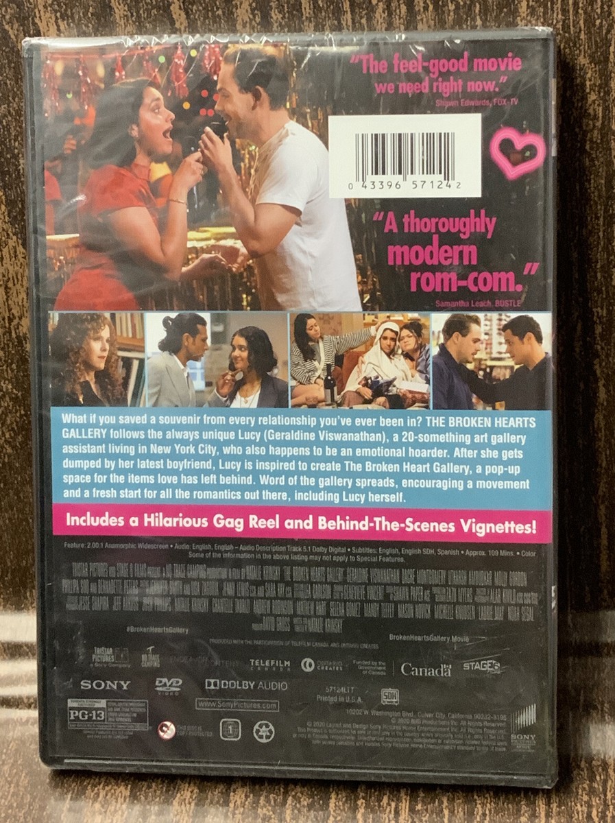 🍏 The Broken Hearts Gallery,DVD,New ‼️ 43396571242| eBay