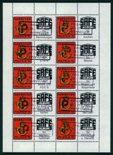 BRD BUND AUSSTELLUNGS-BLOCK 1982 HANNOVER PHILATELIA gestempelt m4892