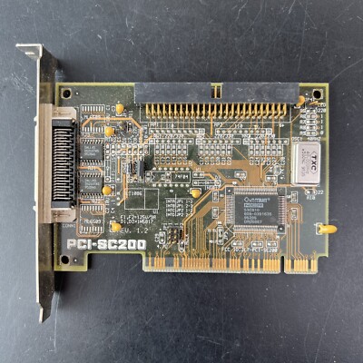 VINTAGE Untested ASUS PCI-SC200 32BIT PCI SCSI CONTROLLER CARD