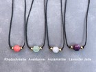 Natural Energy Healing Crystal Gemstone Pendant Collar Necklace Jewellery