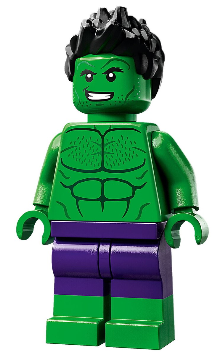 ホーク GENUINE LEGO® SH857 Hulk - Smile/Angry From Set 76241 Mech Armor